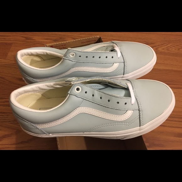VANS OLD SKOOL LEATHER SHOES - Picture 2 of 4
